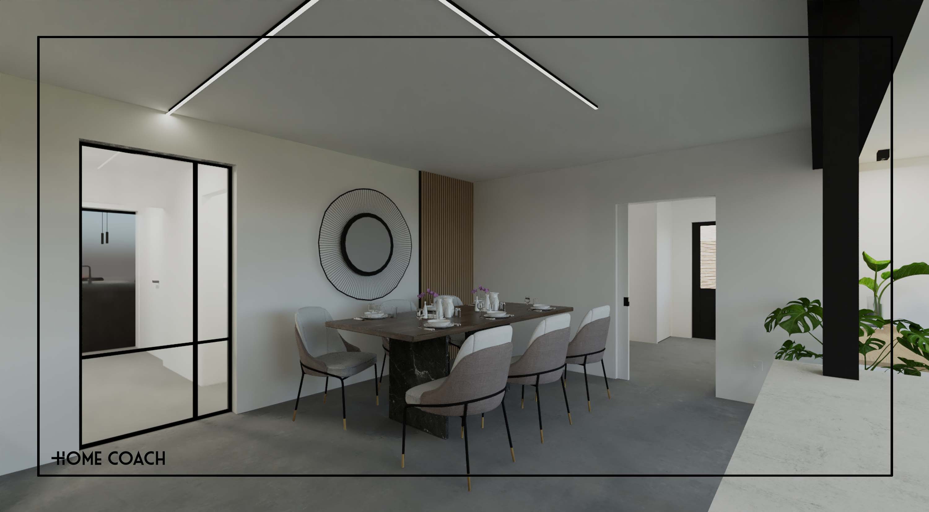 Totaalrenovatie woning - Harelbeke 3D visualisate 6