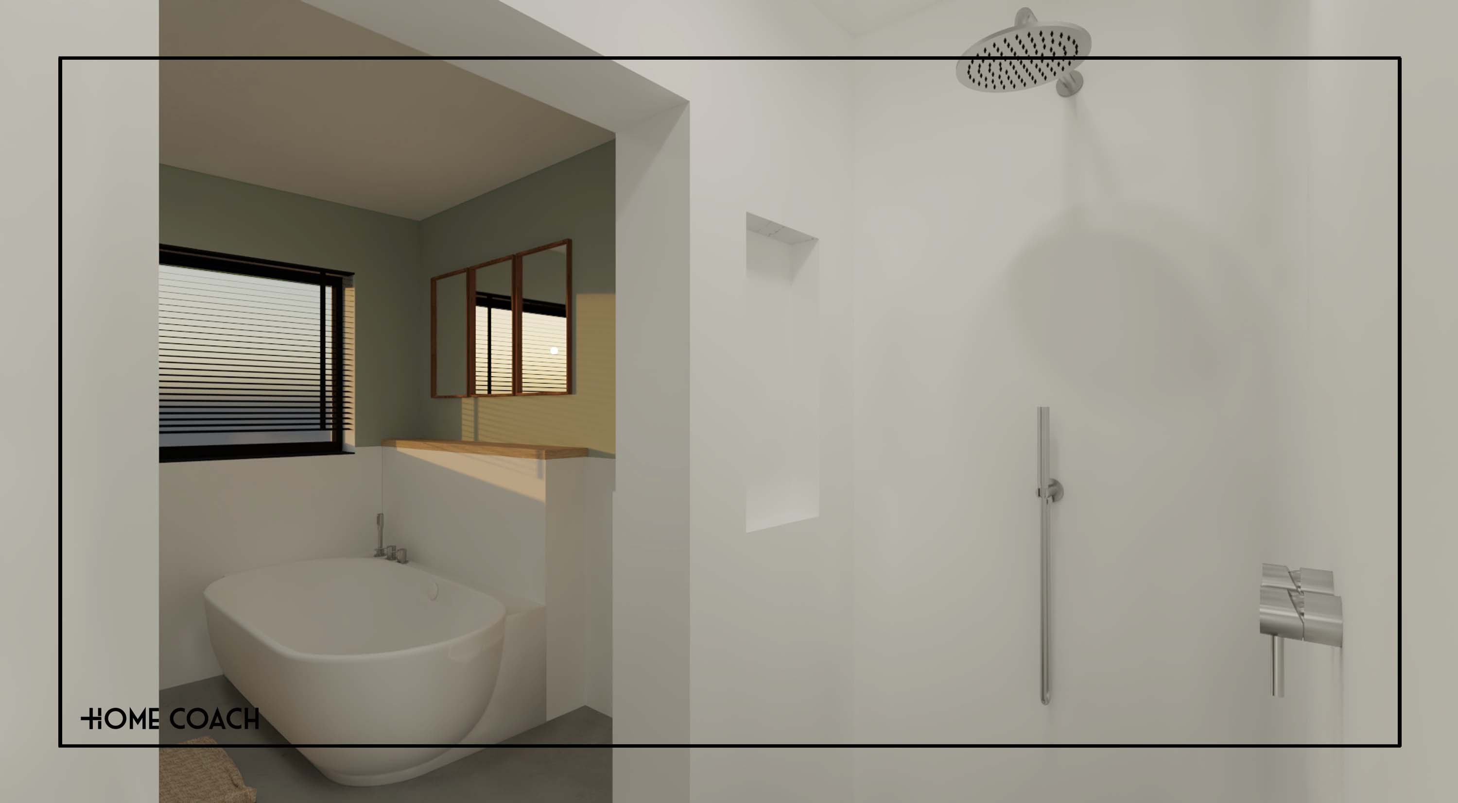 Totaalrenovatie woning - Harelbeke 3D visualisate 11