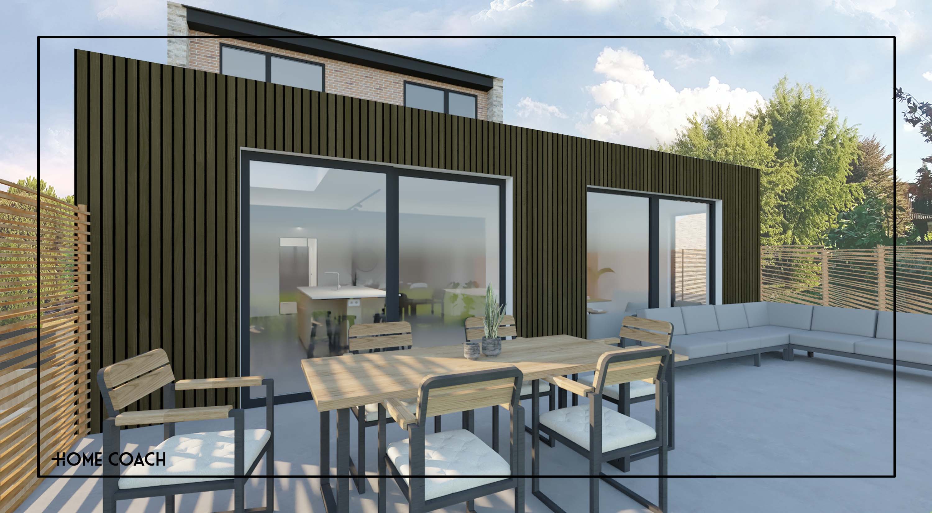 Totaalrenovatie woning - Harelbeke 3D visualisate 16