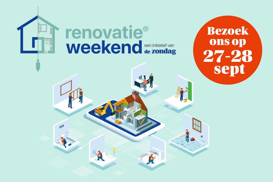 Renovatieweekend vrijdag 26/09 t.e.m. zondag 28/09