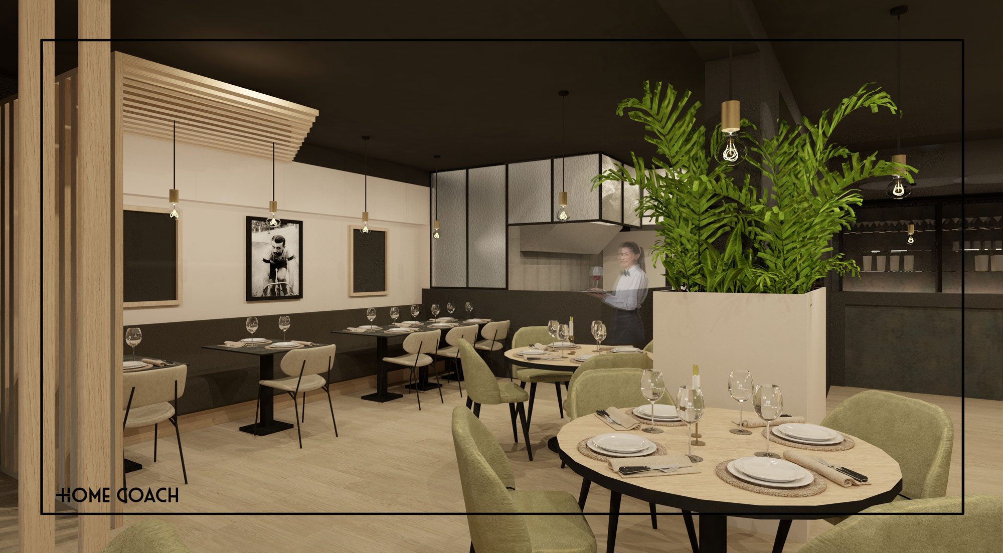 Restaurant 'Suurplas' - Roeselare 3D visualisate 1