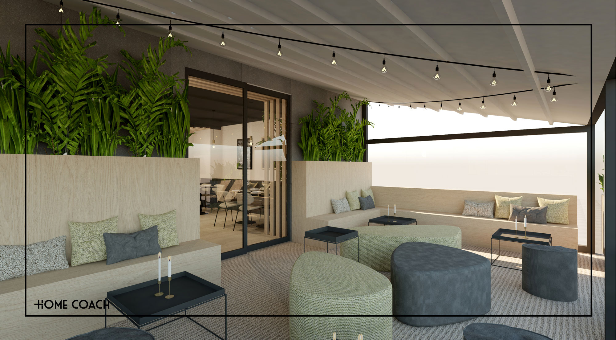 Restaurant 'Suurplas' - Roeselare 3D visualisate 4