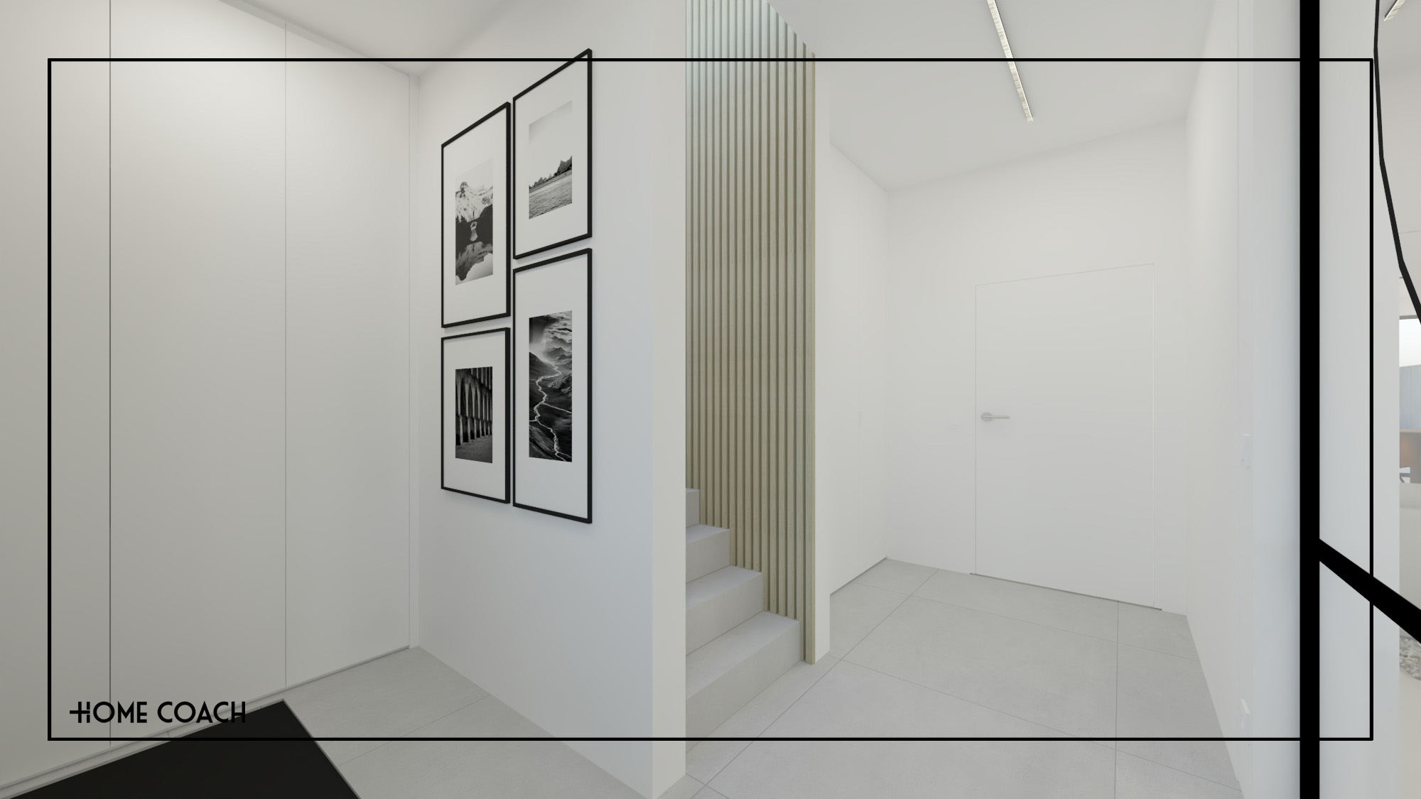 Totaalrenovatie woning - Wevelgem 3D visualisate 1